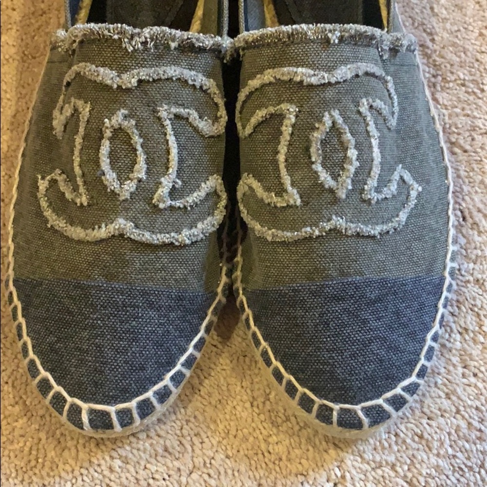Authentic Chanel Espadrilles sz41